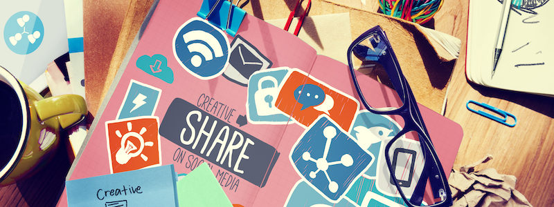 Creative Share Social Media Social Network Internet Online Conce